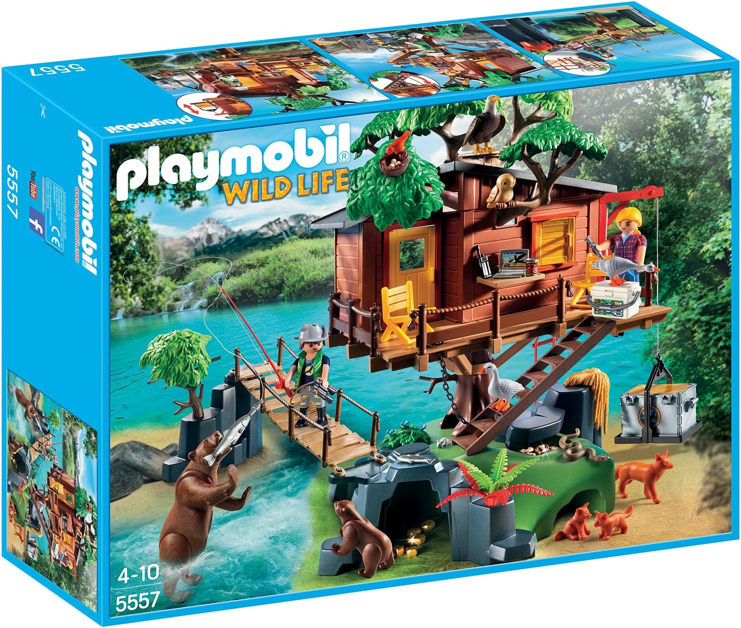 Bild von Playmobil® 5557 Abenteuer Baumhaus Konstruktions-Spielset