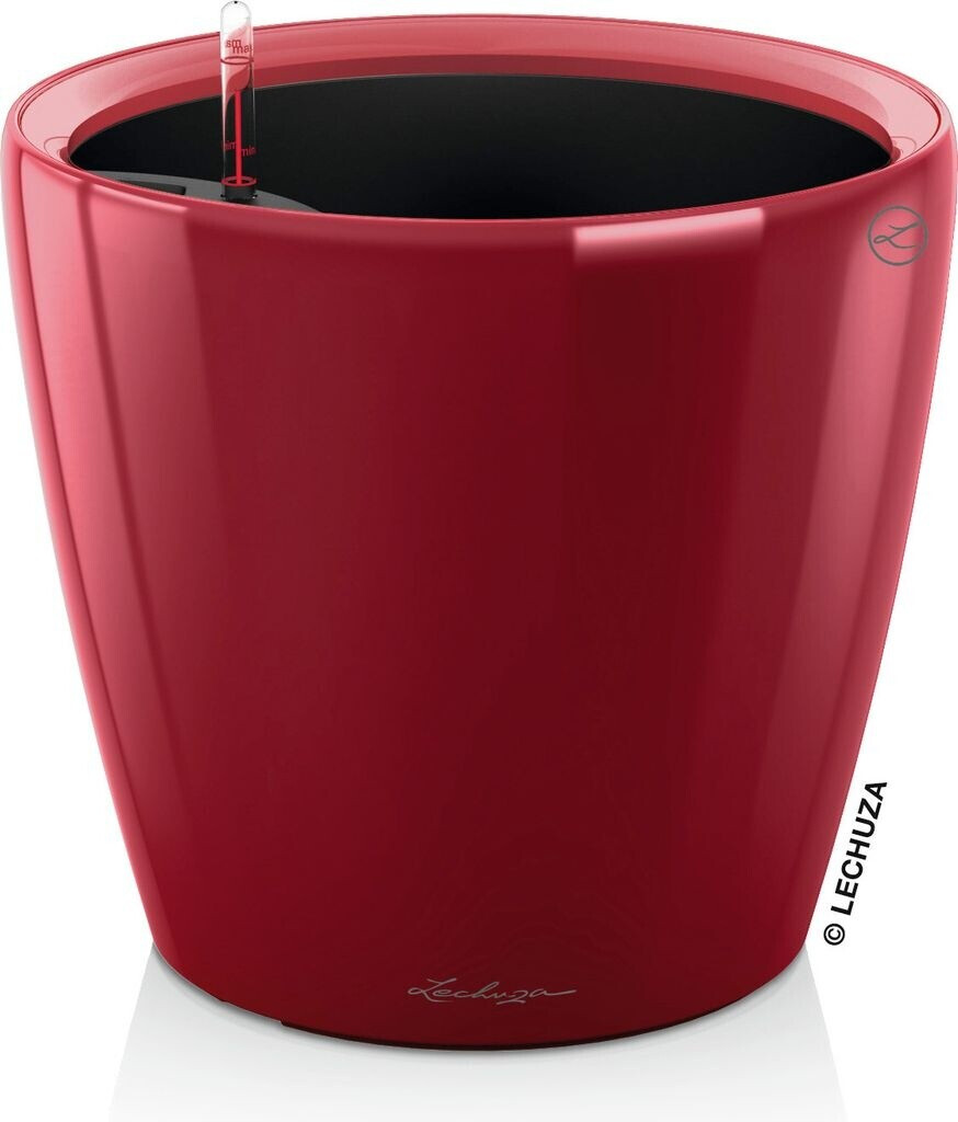 Bild von Lechuza Pflanzgefäß Classico Premium LS Ø 22 cm x 21 cm Scarlet Rot hochglanz