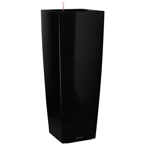 Bild von LECHUZA Pflanzgefäß »CUBICO«, BxHxT: 40 x 105 x 41 cm, schwarz hochglanz
