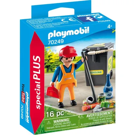 Bild von PLAYMOBIL Special Plus 70249 Straßenreiniger, ab 4 Jahren