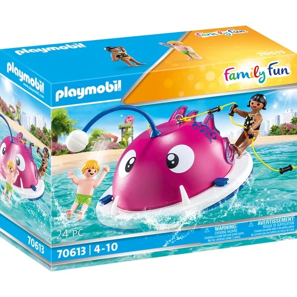 Bild von PLAYMOBIL Family Fun 70613 Kletter-Schwimminsel, Schwimmfähig, Ab 4 Jahren