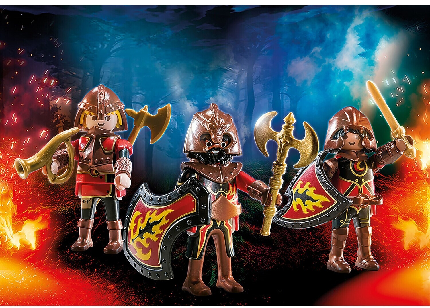 Bild von Playmobil® 70672 Novelmore 3er Set Burnham Raiders Konstruktions-Spielset