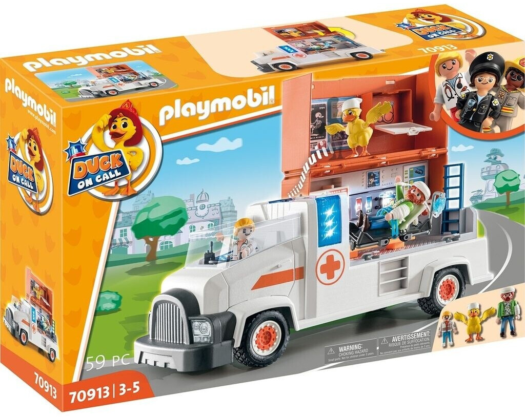 Bild von PLAYMOBIL Konstruktionsspielzeug DUCK ON CALL Notarzt Truck