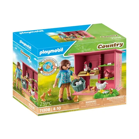 Bild von Playmobil® 71308 Hühner mit Küken Konstruktions-Spielset