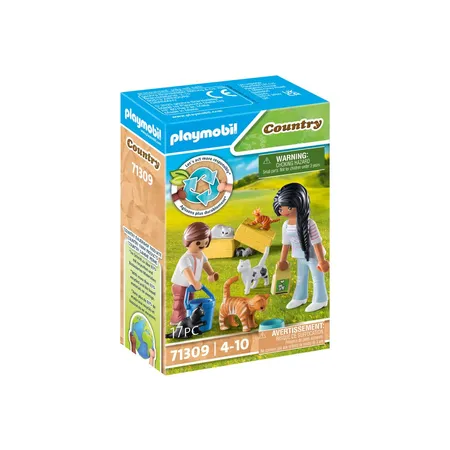 Bild von Playmobil® Country 71309 Katzenfamilie Spielfiguren-Set