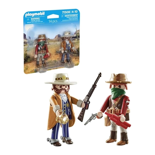 Bild von Playmobil, Bandit und Sheriff