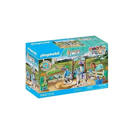 Bild von Playmobil® Konstruktions-Spielset »Moderner Reitplatz (71637), Horses of Waterfall«, (67 St.), Made in Europe