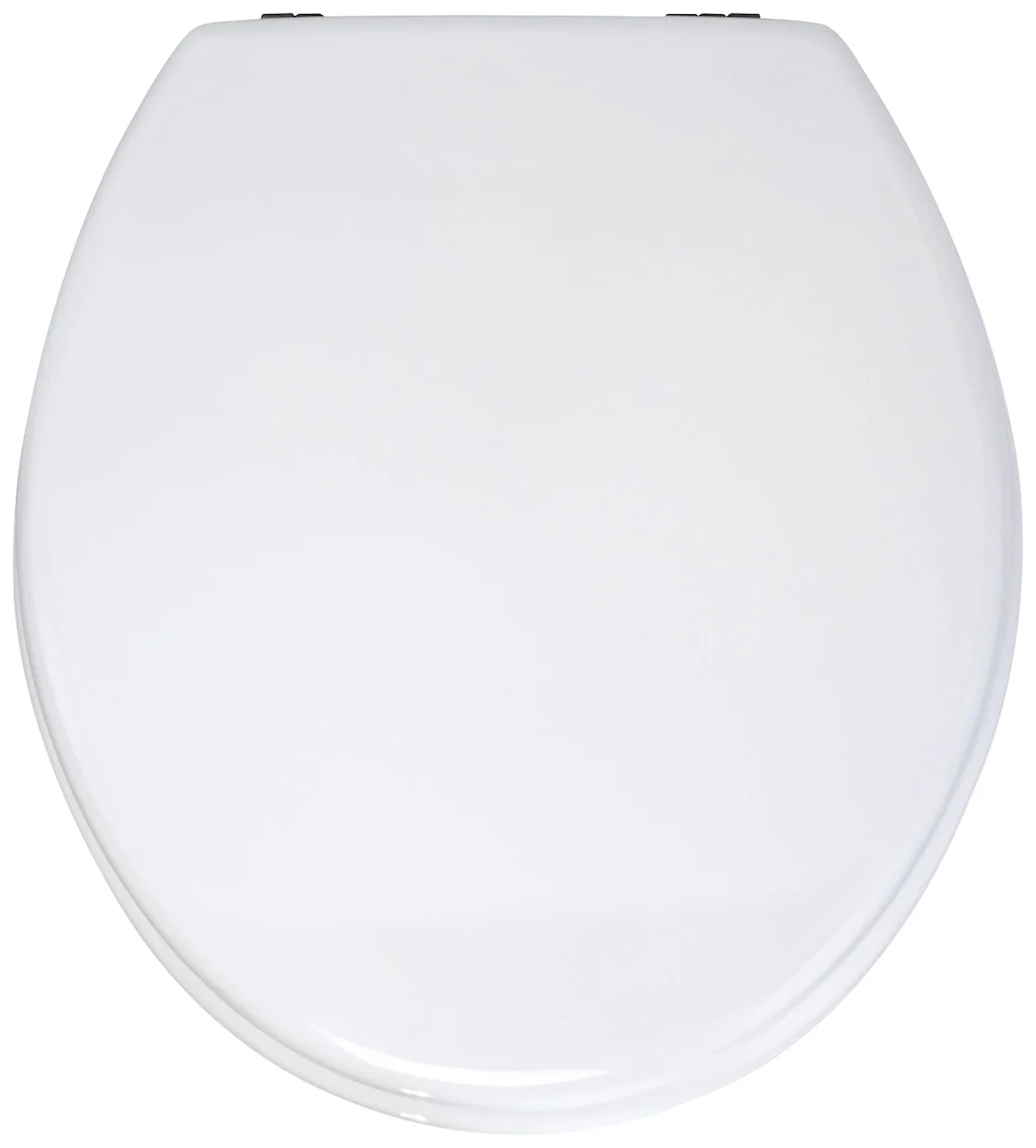 Bild von WENKO WC-Sitz »Prima«, MDF, oval - weiss
