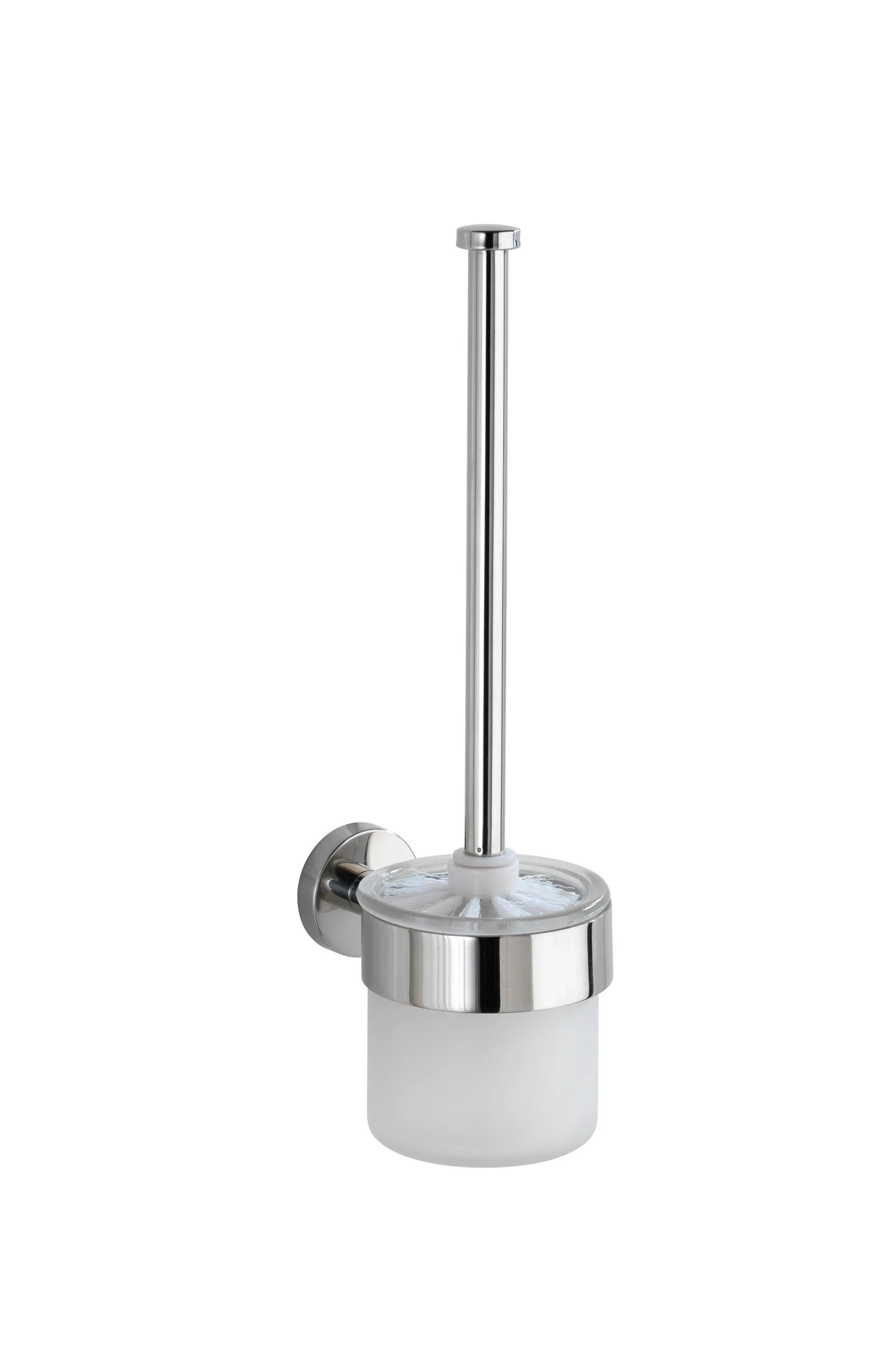 Bild von WENKO WC-Garnitur "Bosio", aus Edelstahl-Glas