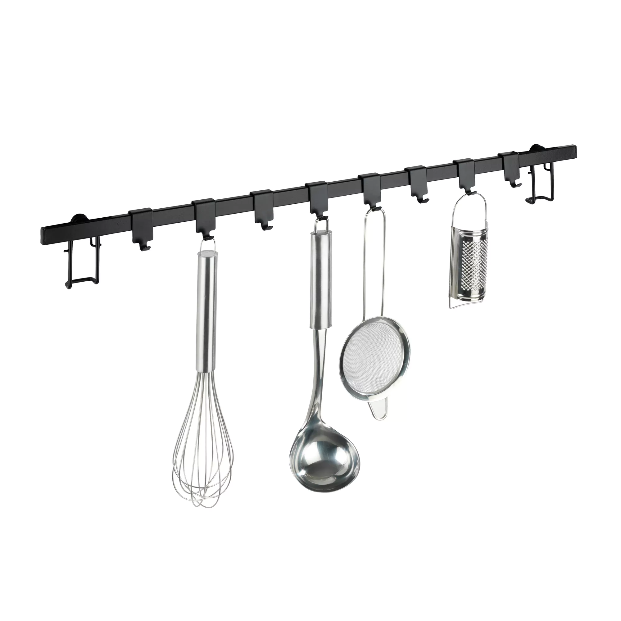 Bild von Wenko Hakenleiste 'Gala' 8 Haken, Metall schwarz