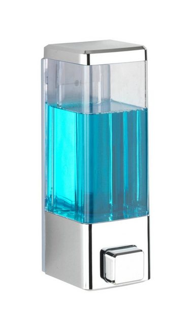 Bild von Wenko Seifenspender 'Istres' wandhängend chromfarben/transparent 320 ml