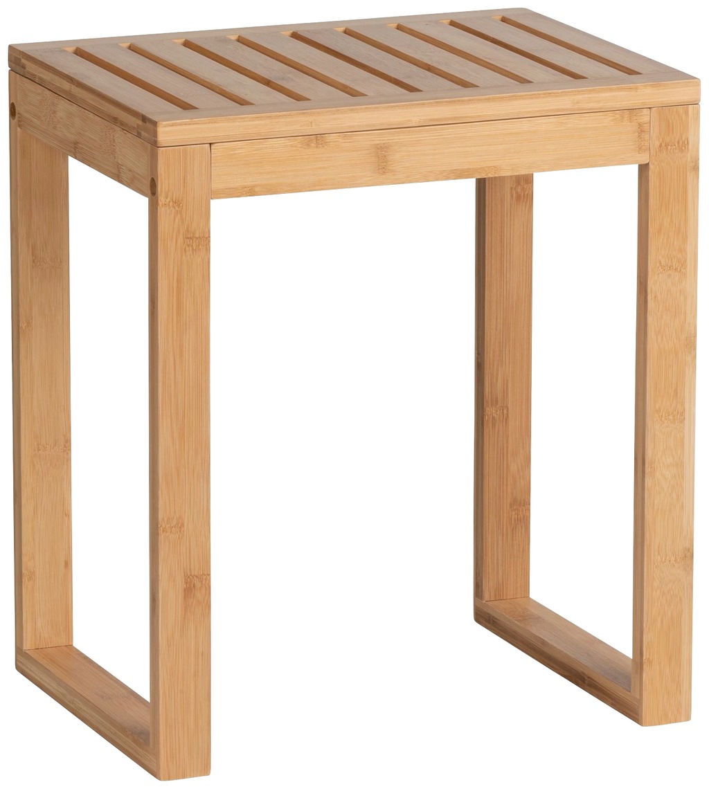 Bild von WENKO Hocker »Bambusa«, BxTxH: 40x46x30 cm