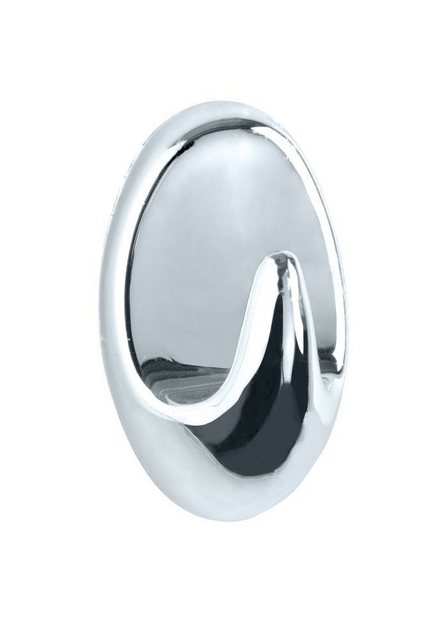 Bild von WENKO Strip-it® Liliput-Haken Chrom 3er Set - 3er Set, Kunststoff, 2.5 x 4 x 2 cm, Chrom