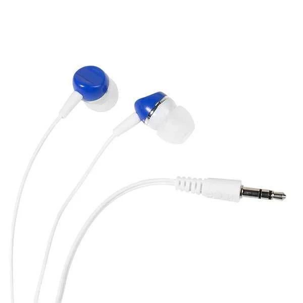 Bild von Vivanco Vivanco SR 3 BLUE In Ear Kopfhörer kabelgebunden Weiß, Blau Kopfhörer