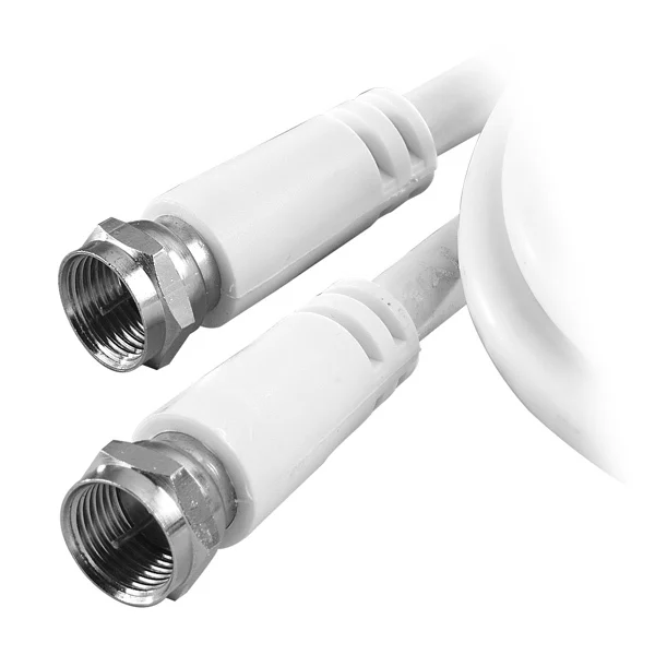 Bild von Vivanco 10m Receiver Connection Cable Koaxialkabel Weiß (44073)