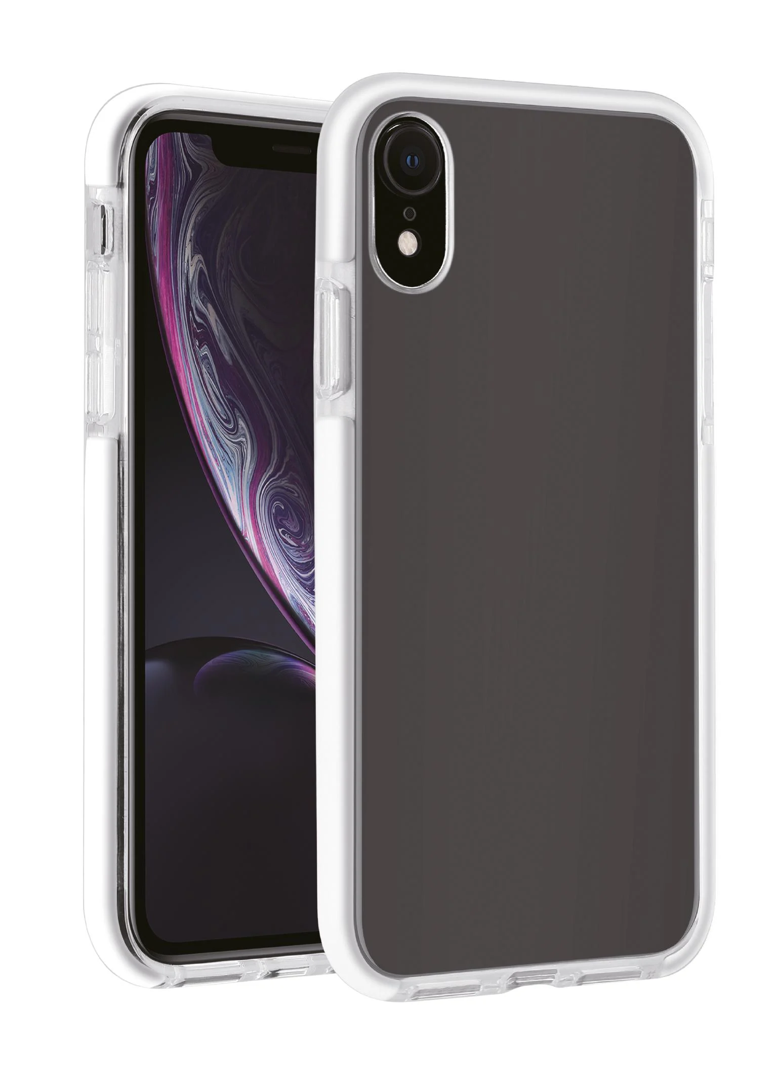 Bild von Vivanco Rock Solid Backcover Apple iPhone XR Transparent Induktives Laden, Spritzwasserfest, Staubdi
