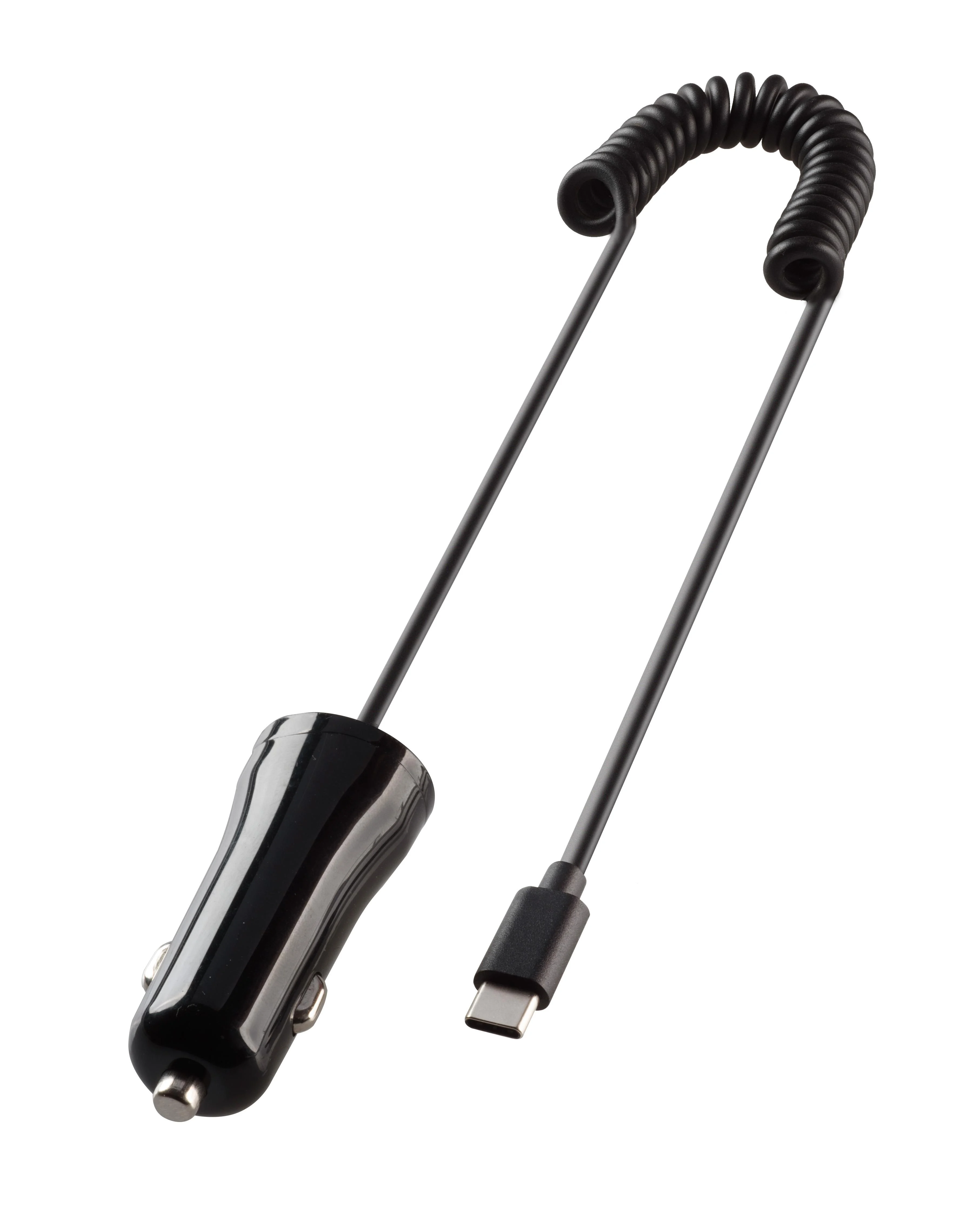 Bild von Fast Car Charger Set, inkl. USB Type-C™ Spiralkabel, 12W (62785)