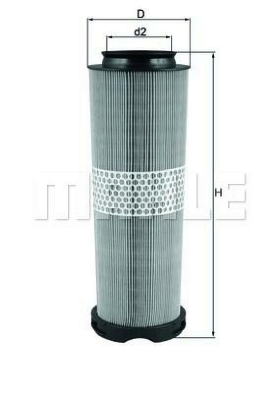 Bild von MAHLE ORIGINAL Luftfilter Filtereinsatz LX 1020 Motorluftfilter,Filter für Luft MERCEDES-BENZ,C-Klasse Limousine (W204),C-Klasse T-modell (S204)