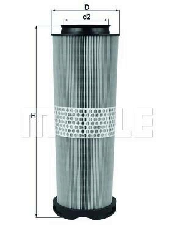 Bild von MAHLE ORIGINAL Luftfilter Filtereinsatz LX 1020/1 Motorluftfilter,Filter für Luft MERCEDES-BENZ,C-Klasse Limousine (W204),C-Klasse T-modell (S204)