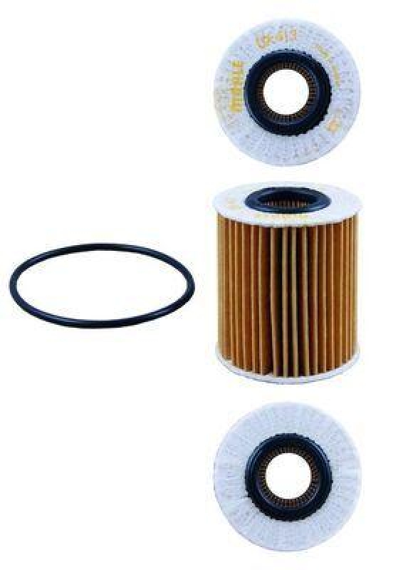 Bild von MAHLE ORIGINAL OX 413D2 Ölfilter Motorölfilter, Filter für Öl Filtereinsatz LEXUS: IS 2, IS 3, TOYOTA: RAV4 III Off-Road, Land Cruiser Prado 150