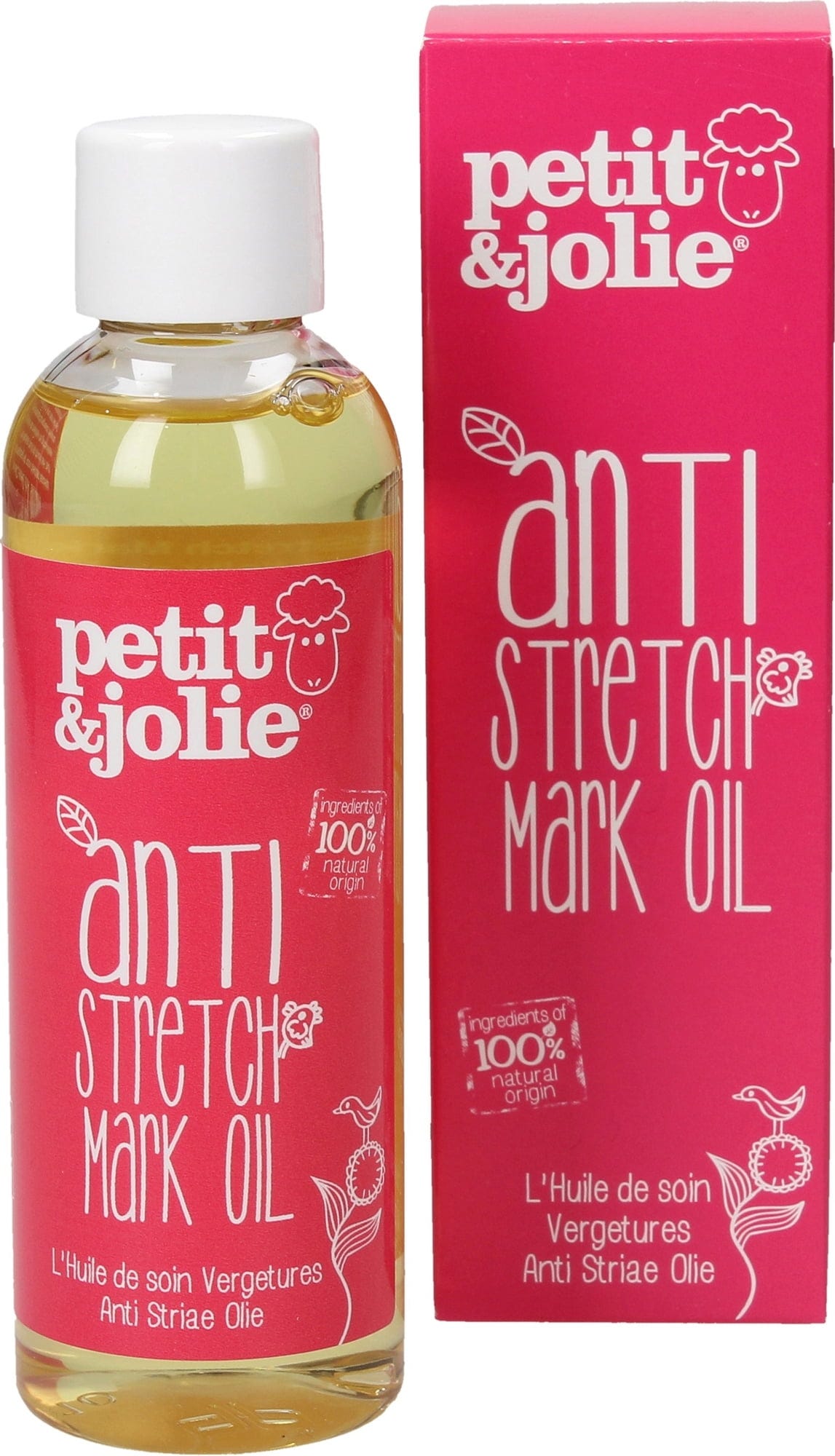 Bild von Petit & Jolie Anti Stretch Mark Oil - 100 ml
