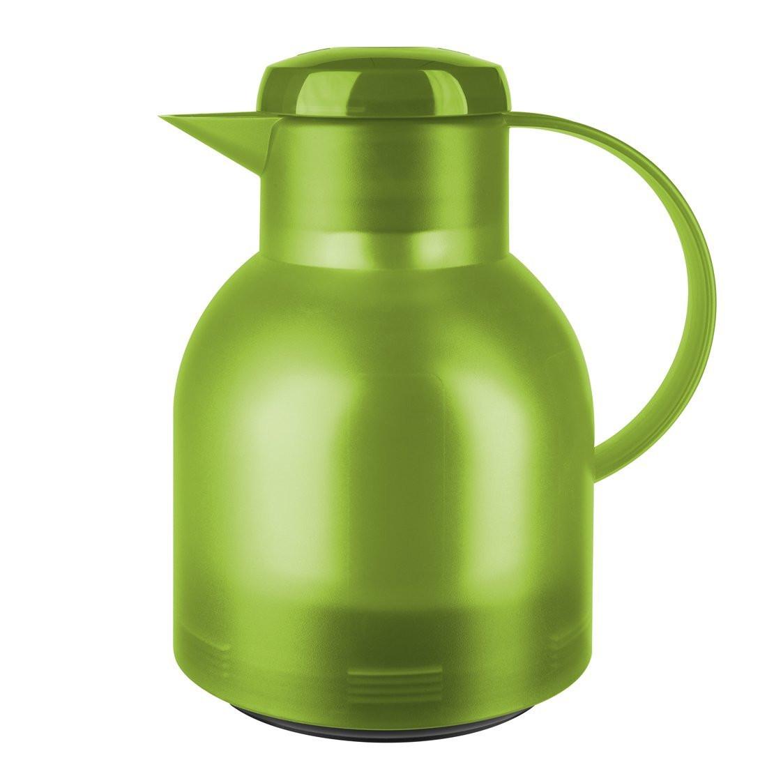 Bild von emsa Isolierkanne SAMBA, 1,0 Liter, transluzent-hellgrün der Topseller unter den Isolierkannen, 100% dicht, - 1 Stück (505763)