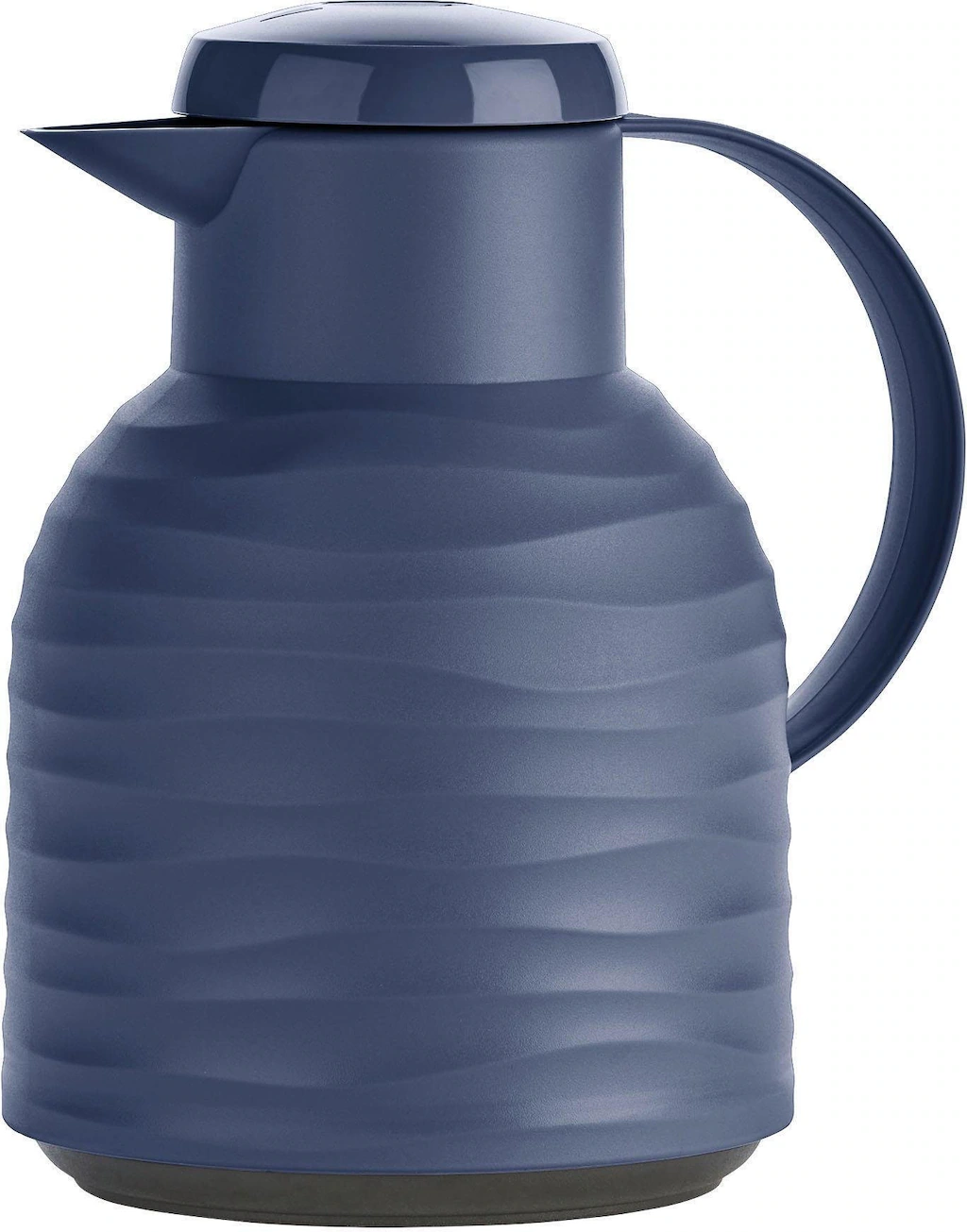 Bild von Emsa Isolierkanne »Samba Wave«, 1 l, Made in Germany, 12h warm/24h kalt, Quick-Press-Deckel, Glaskolben