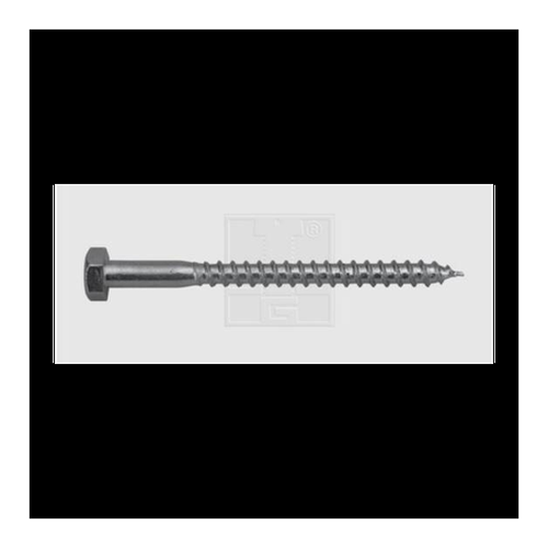 Bild von SWG Holzschraube 8mm 80mm Außensechskant DIN 571