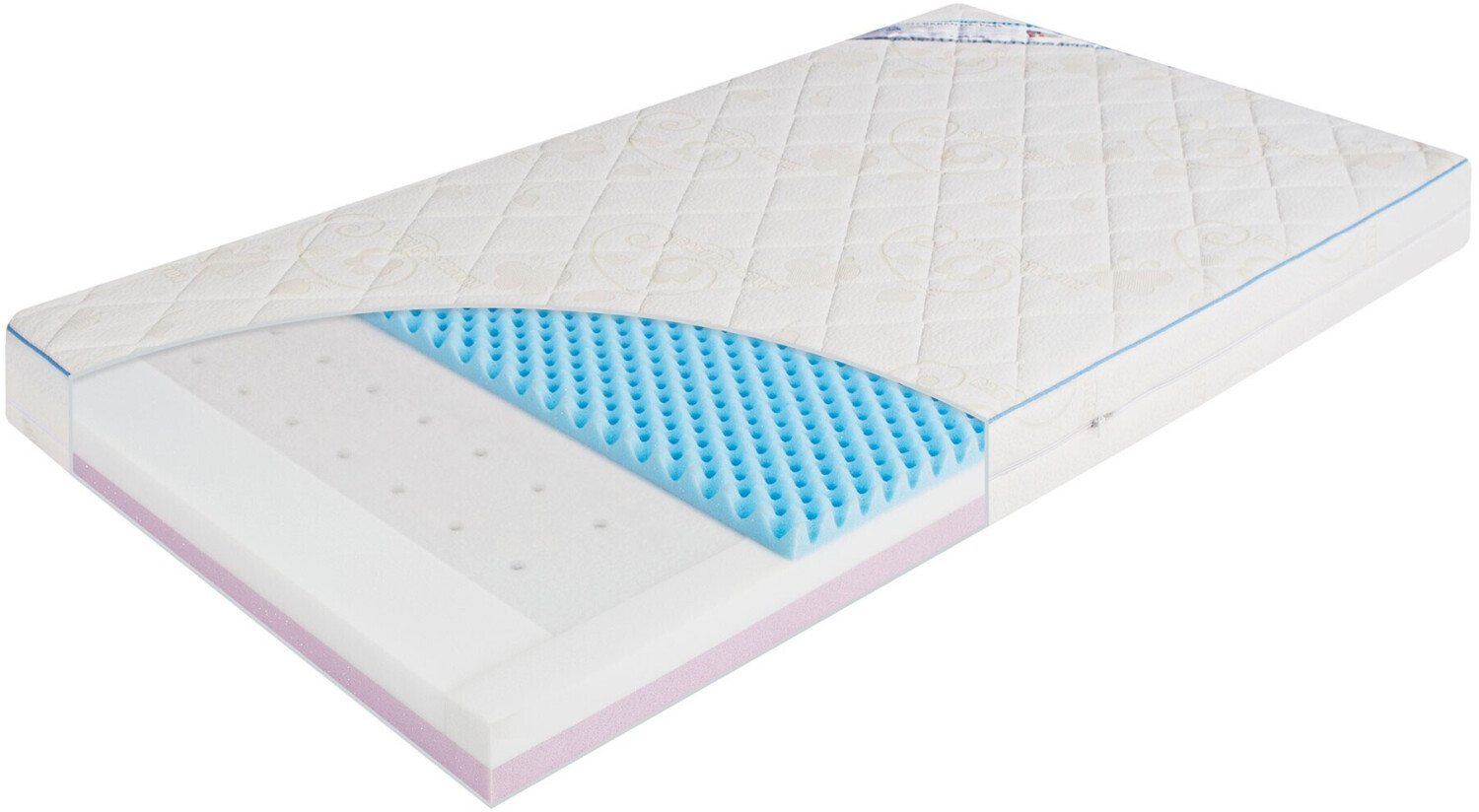 Bild von Julius Zöllner Babymatratze »Dr. Lübbe Air Premium, Matratze 60x120, 70x140 cm«, 10 cm hoch, (1 St.), Matratze für Babys & Kleinkinder, H1, atmungsaktiv