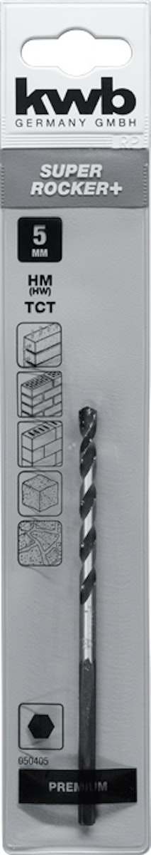 Bild von kwb SUP ROCKER+Boh 6kt 5,0mmSBPRE 50405