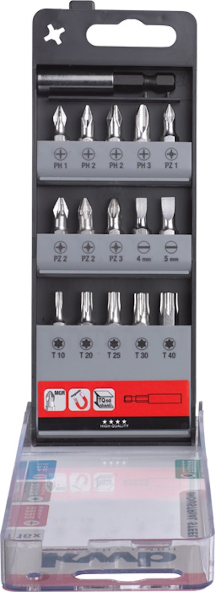 Bild von Kwb 107420 Bit-Set 16teilig Haltefunktion