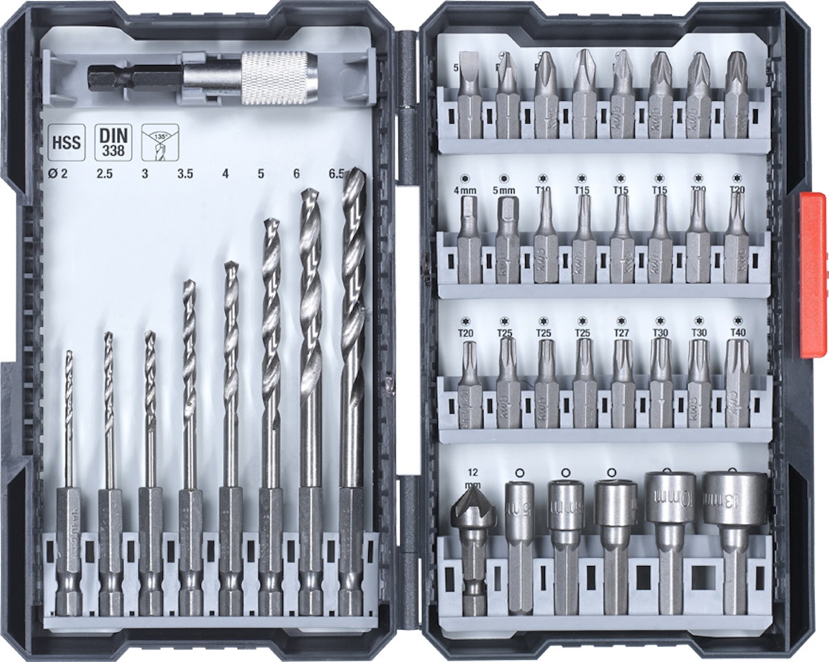 Bild von kwb Bohrer- und Bitset kwb 108910 Bohrer- und Bit-Sortiment
