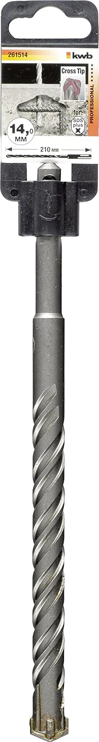 Bild von kwb Cross-Tip Hammerbohrer Ø 8,0 mm (260 mm Länge, 4-schneidig, SDS plus Aufnahme)