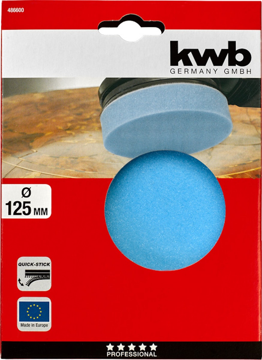 Bild von kwb QUICK-STICK Pol-Schwamm 125 SB 486600