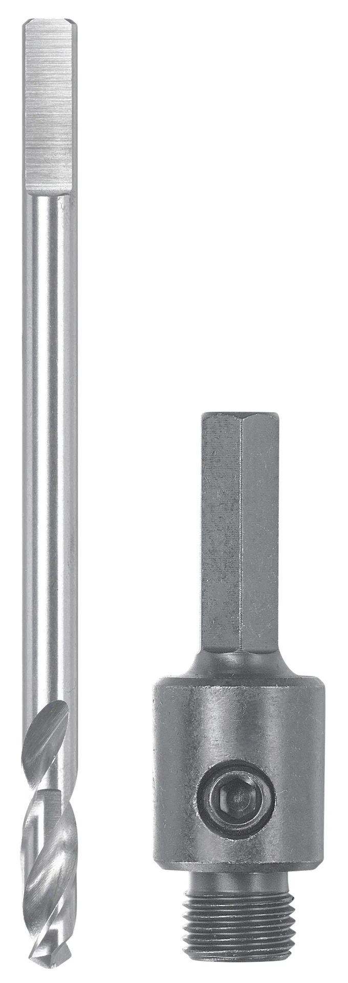 Bild von kwb 499003 Aufnahme-Schaft Sechskant für Easy-Cut Lochsäge 25 mm mit 1/2'' -20 UNF Gewinde inkl. HSS Zentrierbohrer