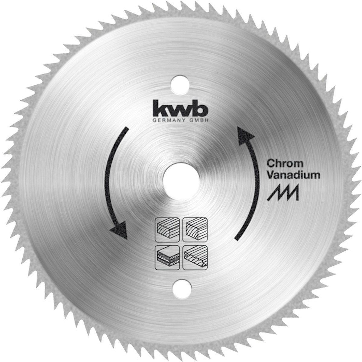 Bild von kwb Hk-Sägebl. CV Ø 140x12,75 Z80 582311