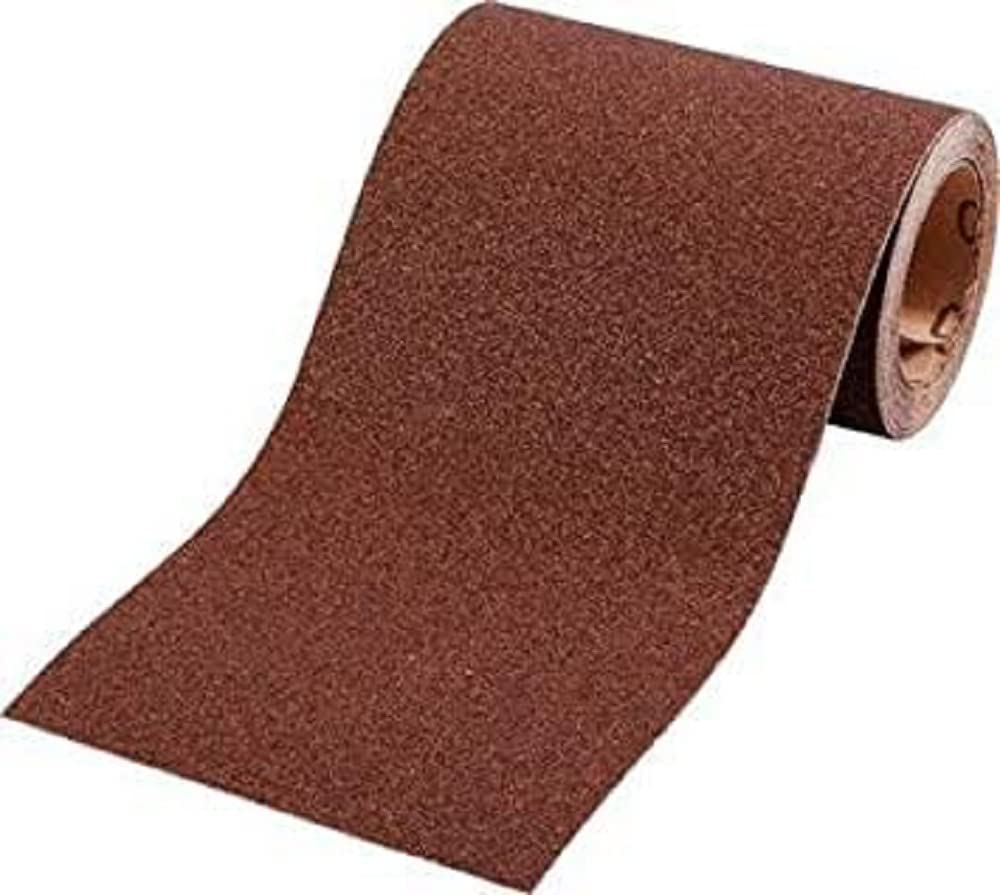 Bild von kwb Schleifstreifen 80x133 mm aus Edelkorund mit Körnung 240, werkzeugloser Wechsel, Vollkunstharz-Verleimung und verstärkter Papierträger für den feinen Schliff von Holz und Metall