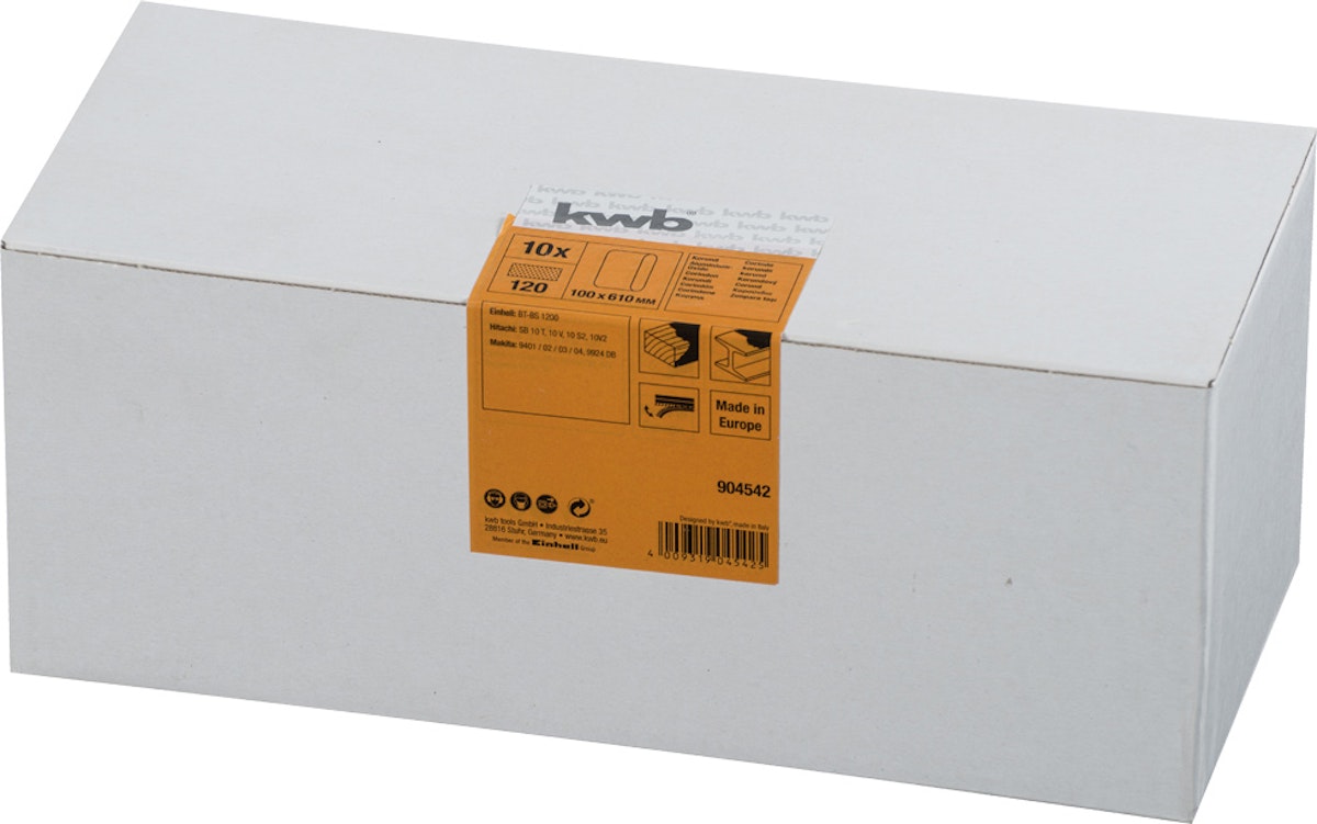 Bild von kwb 10Schl-Bänd Kor100x610 K120PRE 904542