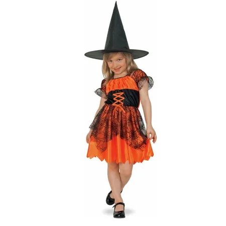 Bild von Festartikel Müller Halloween-Hexe, Kleid, Größe 98 / 104