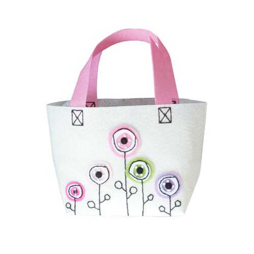 Bild von KLEIBER Filz-Nähset Tasche Blumenwiese