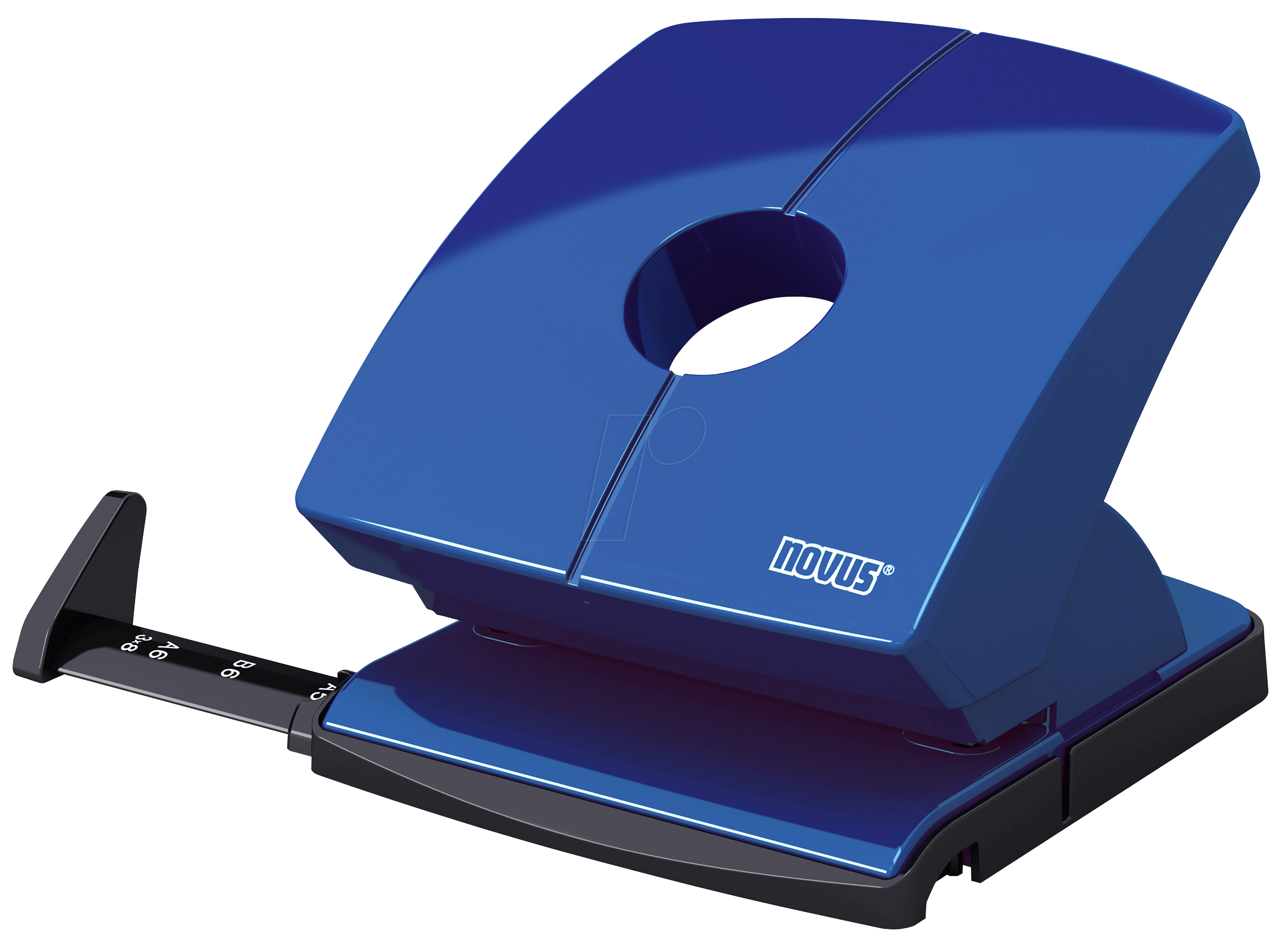 Bild von Novus Office 025-0616 Bürolocher B 230 Blau max. Einstellformat: DIN A4 30 Bl. (80 g/m²)