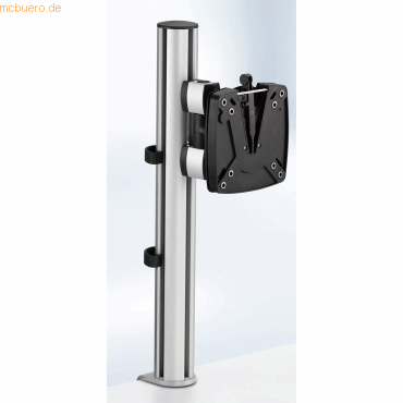 Bild von Novus Monitorsäule TSS Single 105, Klemme 14 bis 40 mm, H 445 mm, Tragkraft 15 kg