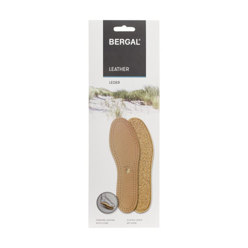 Bild von Bergal Ledersohlen Leder - die Leder-Korksohle ist ein reines Naturprodukt