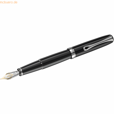 Bild von Diplomat, Schreibstifte, Füllhalter Excellence A2 lack schwarz 14 kt F (Schwarz, 1 x)