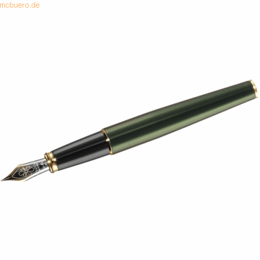 Bild von Diplomat, Schreibstifte, Füllhalter Excellence A2 Evergreen vergoldet 14 kt B (Evergreen, Gold, 1 x)