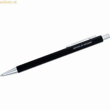 Bild von Diplomat, Schreibstifte, Kugelschreiber Spacetec Q4 schwarz (Schwarz, 1 x)