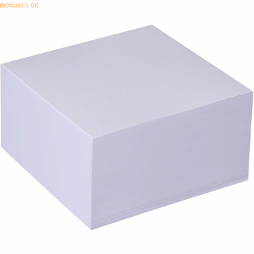 Bild von 18 x M+M Zettelkasten-Ersatzeinlage 9,8x9,8cm 500 Blatt weiß