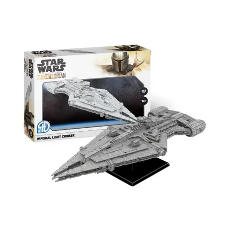 Bild von Revell The Mandalorian Kartonmodellbausatz I Detailgetreuer Modelbausatz des Imperial Light Cruiser I für Jung und Alt I 265 Teile I für Star Wars Fans I Ideale Geschenkidee für jeden Anlass