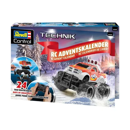 Bild von Revell Adventskalender RC-Truck I RC Adventskalender I Adventskalender für Männer zum Basteln I Adventskalender für Jungen, Mädchen & Erwachsene ab 10 Jahren I Geschenk zu Weihnachten I 24 Tage