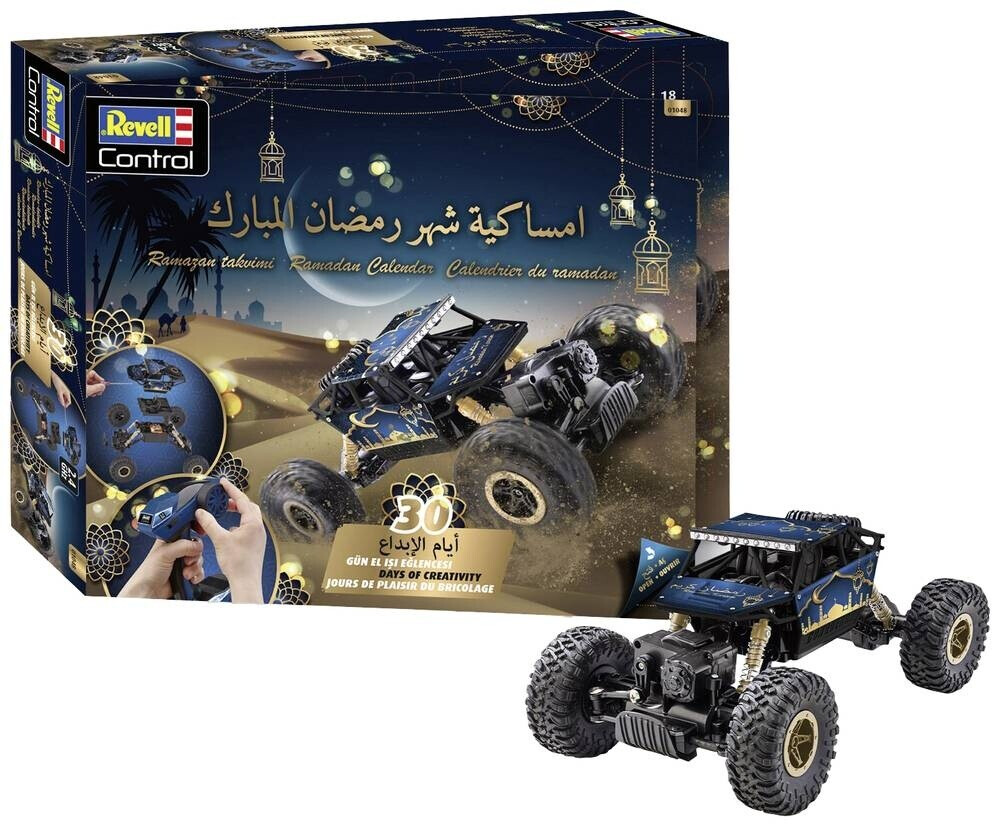 Bild von Revell Ramadan Kalender I RC Crwaler in 30 Tagen zusammen bauen I Für Jungen, Mädchen, Kinder und Erwachsene ab 8 Jahren I Ferngesteuertes Auto I Spirituelles und Kreatives Erlebnis in der Fastenzeit